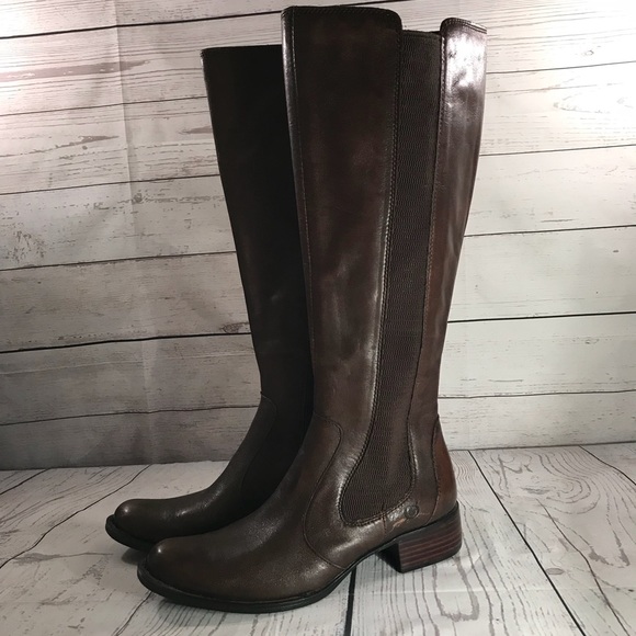 Born Shoes - Born “ Valentina”Leather Knee High Riding Boot